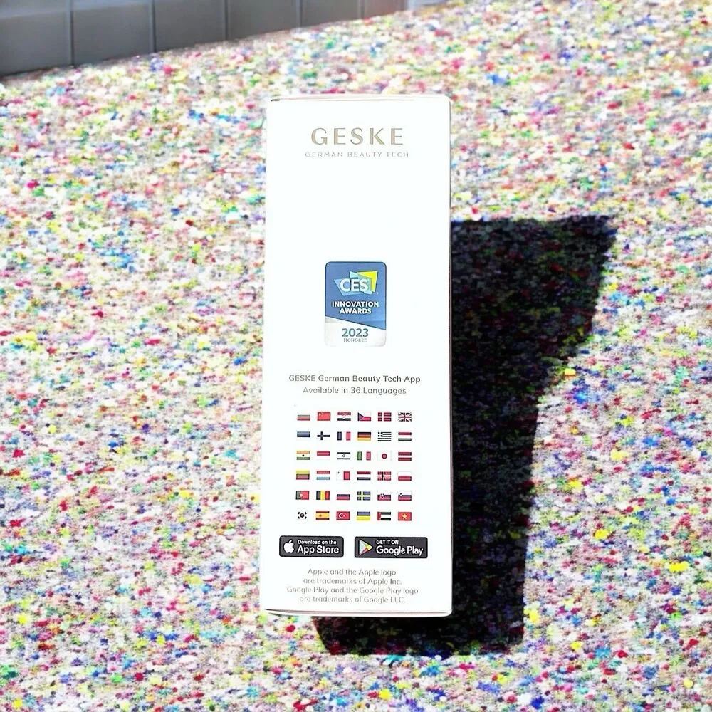 GESKE Facial Brush SmartAppGuided 4 in 1 Facial Brush in Magenta New in Box